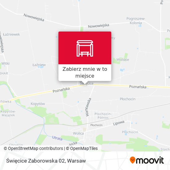 Mapa Święcice Zaborowska 02