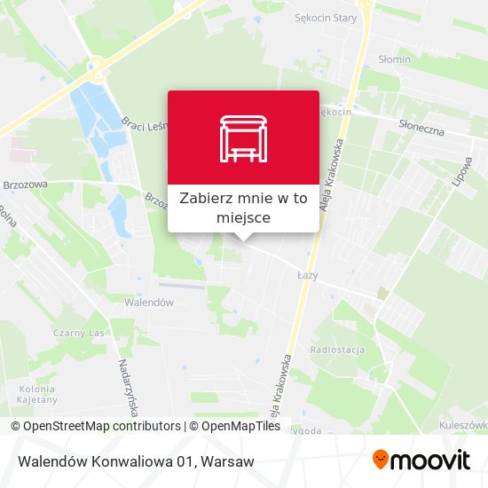 Mapa Walendów Konwaliowa