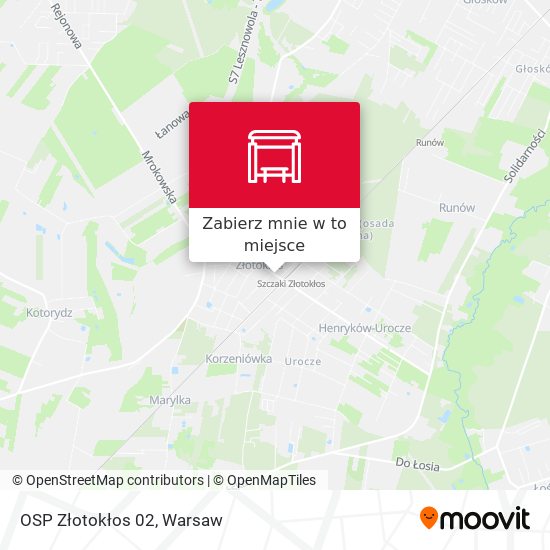 Mapa OSP Złotokłos 02