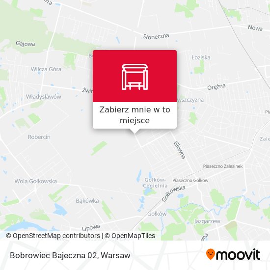 Mapa Bobrowiec Bajeczna 02