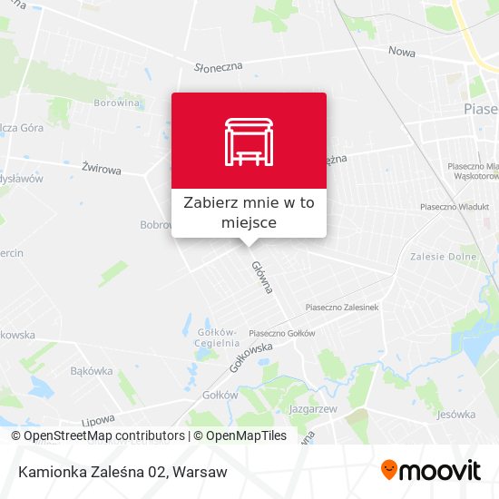 Mapa Kamionka Zaleśna 02