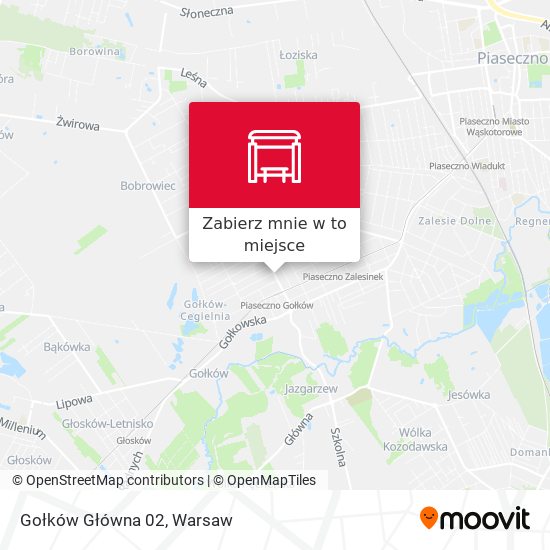 Mapa Gołków Główna 02