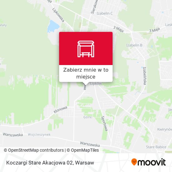 Mapa Koczargi Stare Akacjowa 02