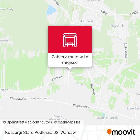 Mapa Koczargi Stare Podleśna 02