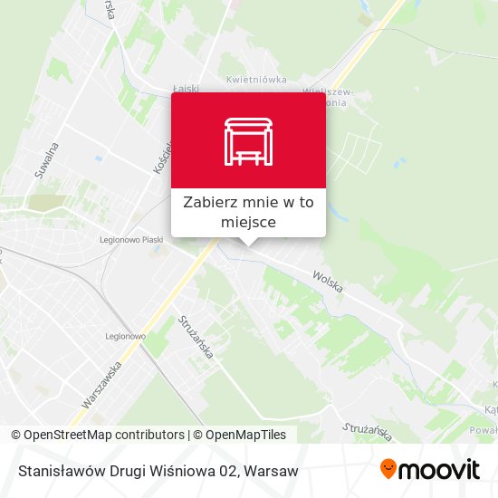 Mapa Stanisławów Drugi Wiśniowa 02