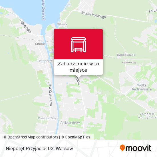 Mapa Nieporęt Przyjaciół 02