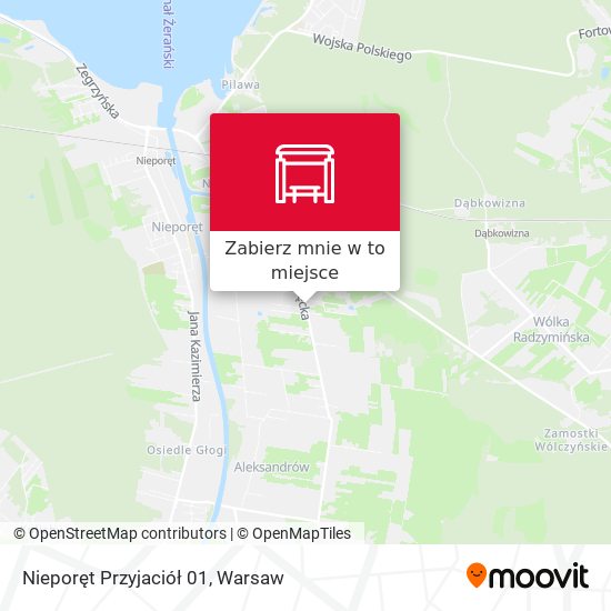 Mapa Nieporęt Przyjaciół 01