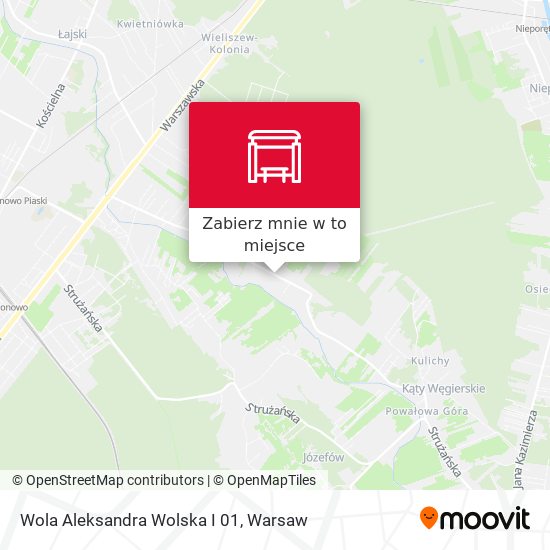 Mapa Wola Aleksandra Wolska I