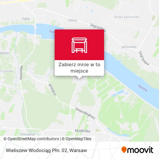 Mapa Wieliszew Wodociąg Płn. 02