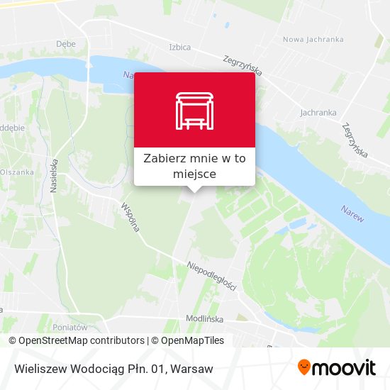 Mapa Wieliszew Wodociąg Płn. 01