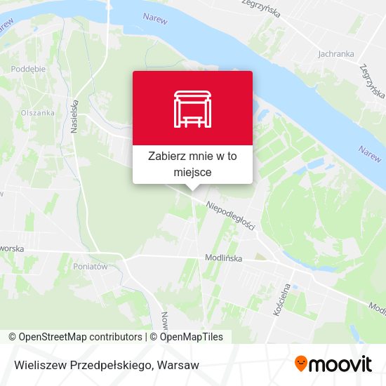 Mapa Wieliszew Przedpełskiego