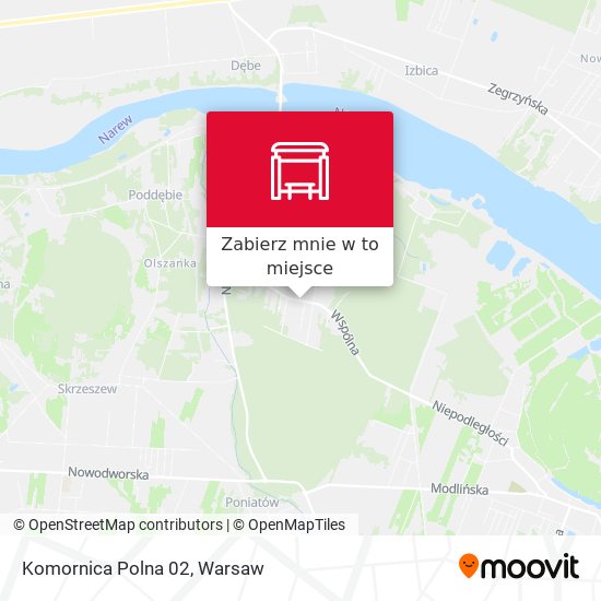 Mapa Komornica Polna 02