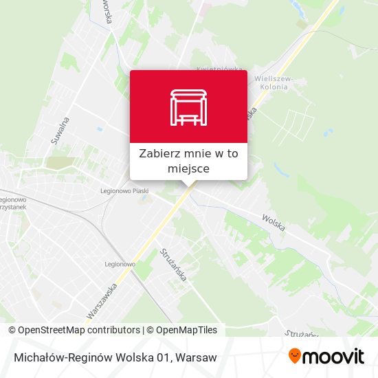 Mapa Michałów-Reginów Wolska 01