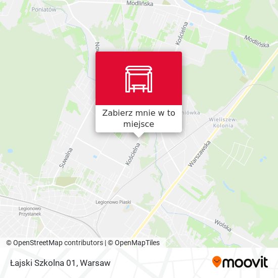 Mapa Łajski Szkolna 01