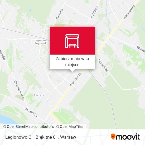 Mapa Legionowo CH Błękitne 01