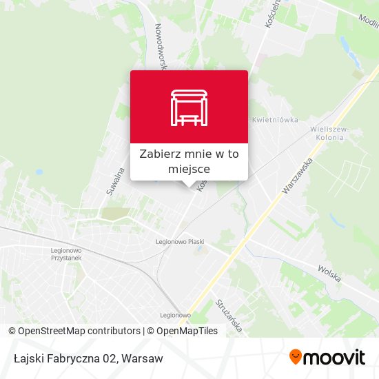 Mapa Łajski Fabryczna