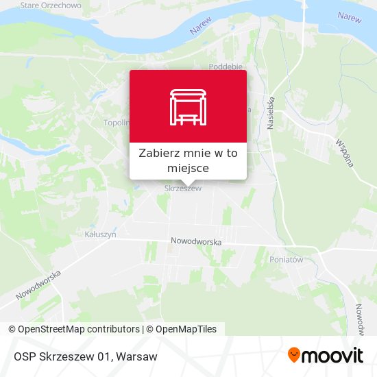 Mapa OSP Skrzeszew 01