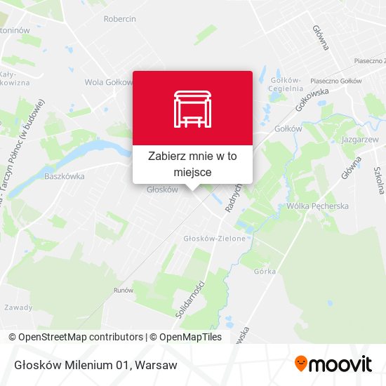 Mapa Głosków Milenium 01