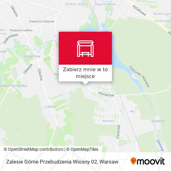 Mapa Zalesie Górne Przebudzenia Wiosny 02