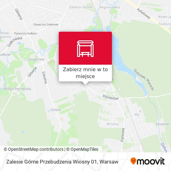 Mapa Zalesie Górne Przebudzenia Wiosny 01