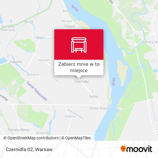 Mapa Czernidła