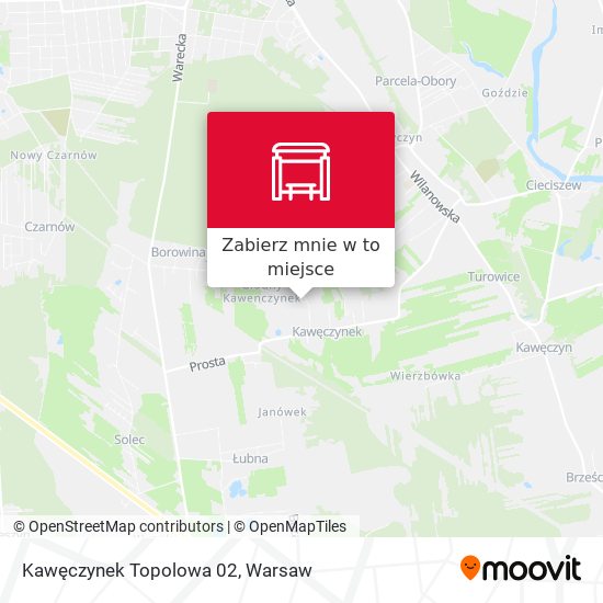 Mapa Kawęczynek Topolowa 02