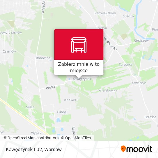 Mapa Kawęczynek I 02