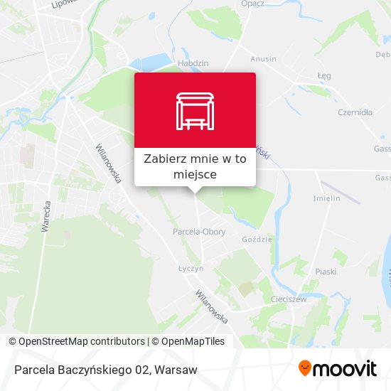 Mapa Parcela Baczyńskiego 02