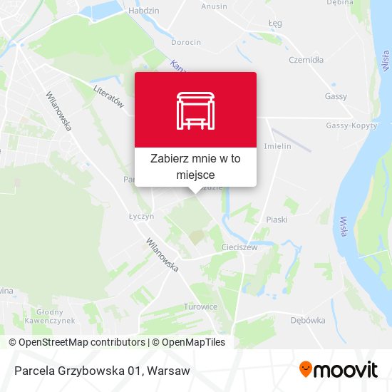 Mapa Parcela Grzybowska 01