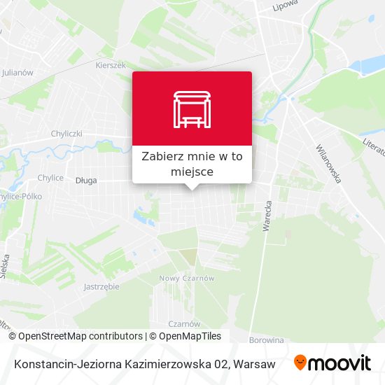 Mapa Konstancin-Jeziorna Kazimierzowska 02