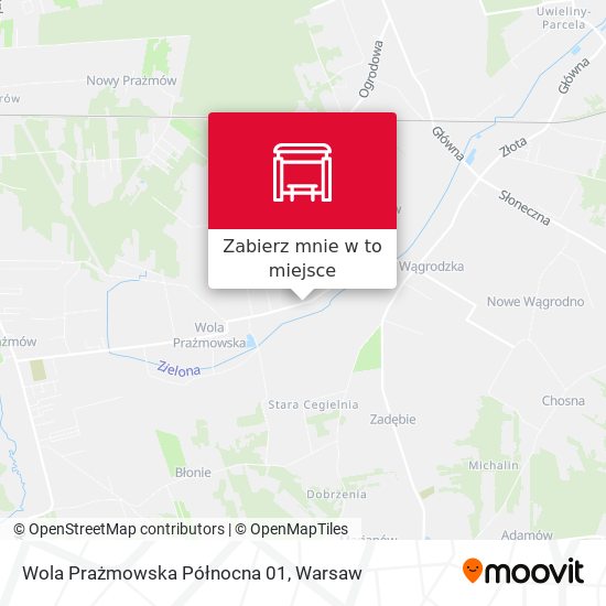 Mapa Wola Prażmowska Północna 01