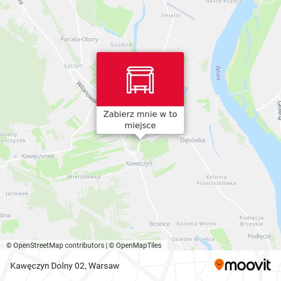 Mapa Kawęczyn Dolny 02