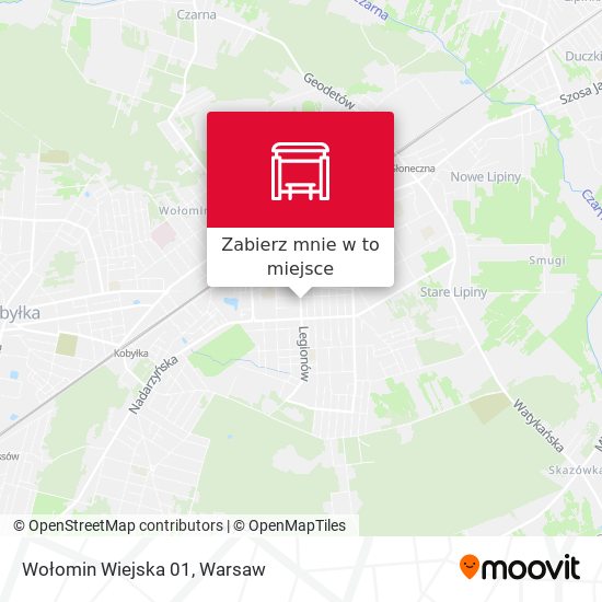 Mapa Wołomin Wiejska 01