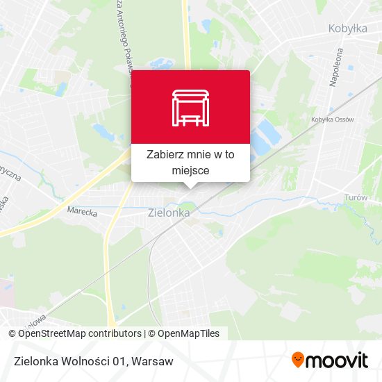 Mapa Zielonka Wolności