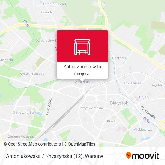 Mapa Antoniukowska / Knyszyńska (12)