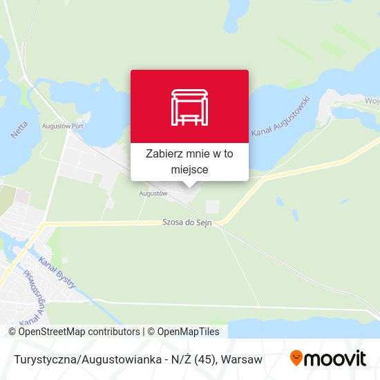 Mapa Turystyczna / Augustowianka - N / Ż (45)