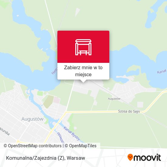 Mapa Komunalna/Zajezdnia