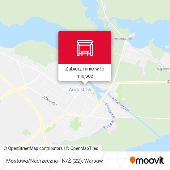 Mapa Mostowa/Nadrzeczna - N/Ż (22)