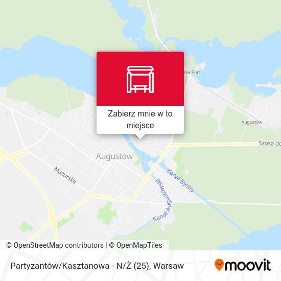 Mapa Partyzantów / Kasztanowa - N / Ż (25)