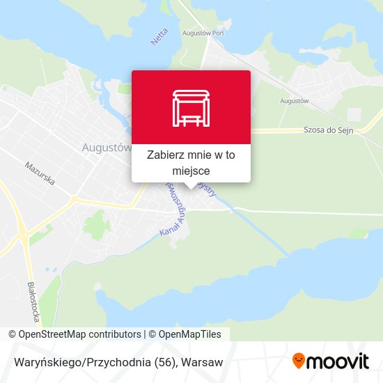 Mapa Waryńskiego/Przychodnia (56)