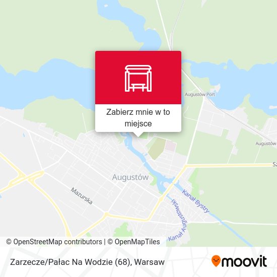 Mapa Zarzecze/Pałac Na Wodzie (68)