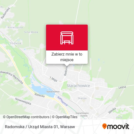 Mapa Radomska / Urząd Miasta 01