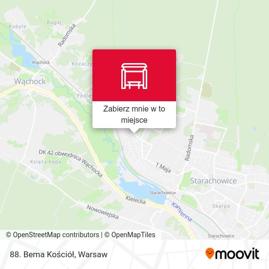 Mapa 88. Bema Kościół