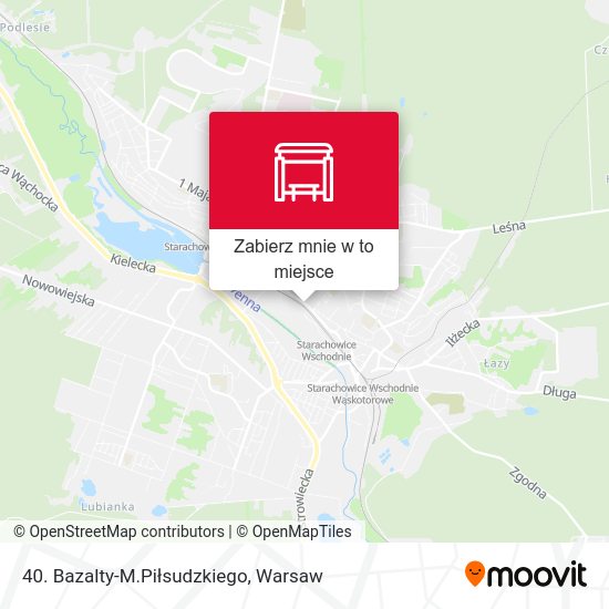 Mapa 40. Bazalty-M.Piłsudzkiego