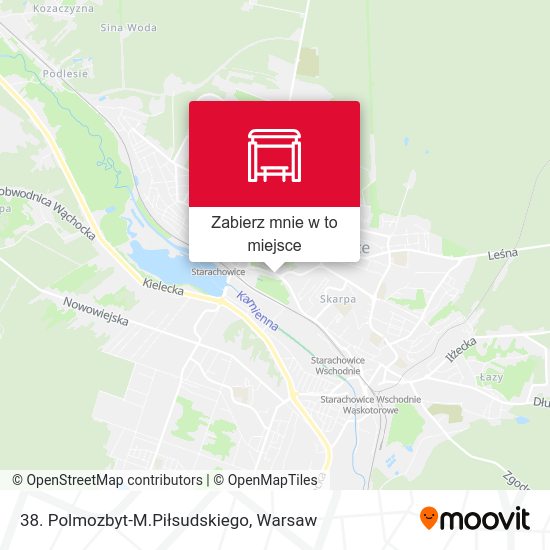 Mapa 38. Polmozbyt-M.Piłsudskiego