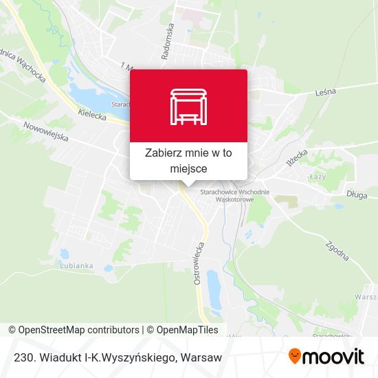 Mapa 230. Wiadukt I-K.Wyszyńskiego