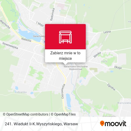 Mapa 241. Wiadukt Ii-K.Wyszyńskiego