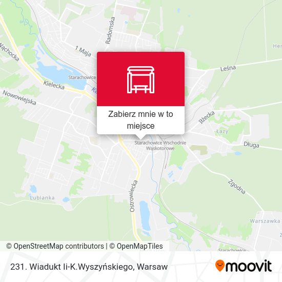 Mapa 231. Wiadukt Ii-K.Wyszyńskiego