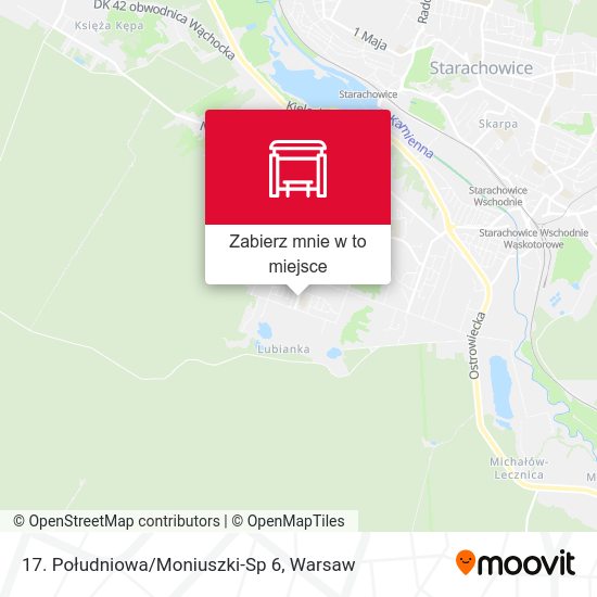 Mapa 17. Południowa/Moniuszki-Sp 6