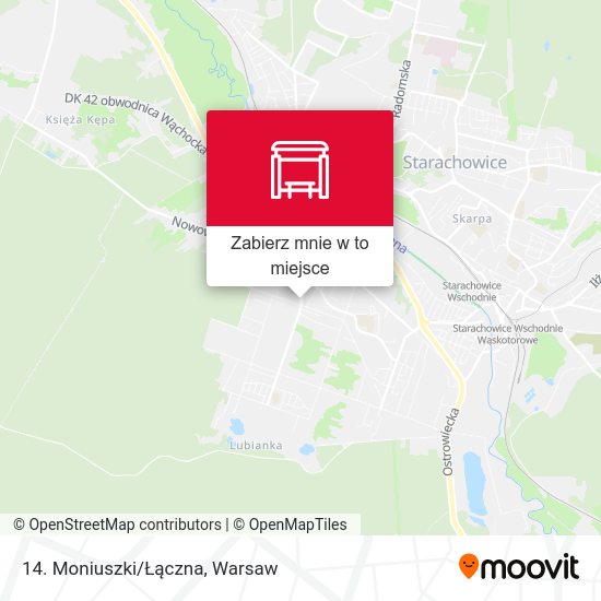 Mapa 14. Moniuszki/Łączna